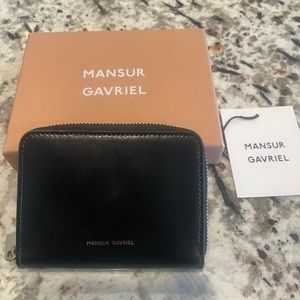 Mansur Gavriel compact zip wallet/card case